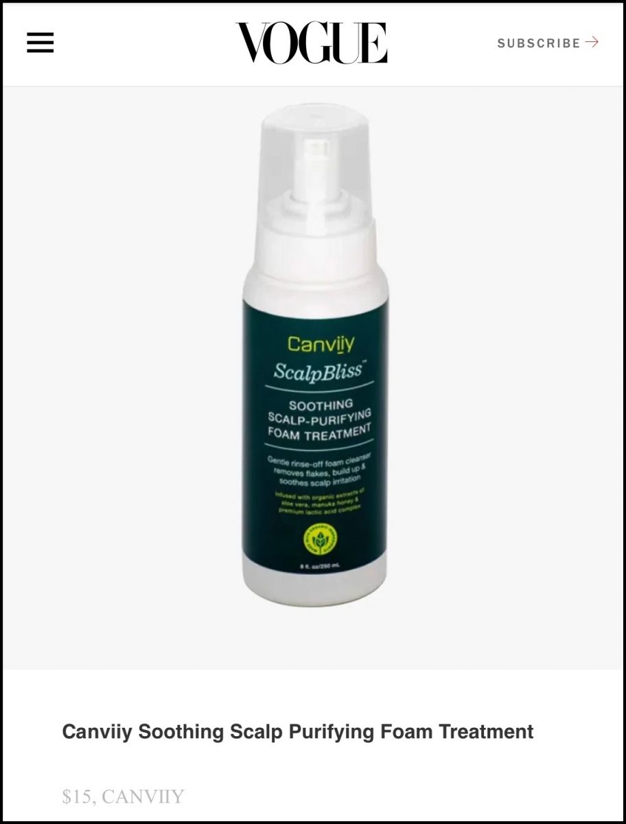 Canviiy Soothing Scalp Purifying Foam Treatment