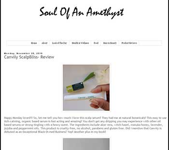 soul of an amethyst blog